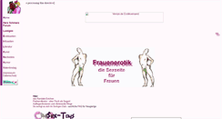 Desktop Screenshot of frauenerotik.de