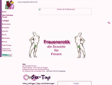 Tablet Screenshot of frauenerotik.de